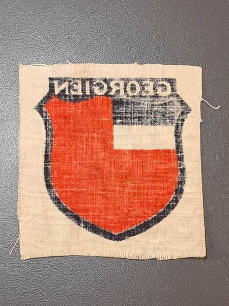 Нарукавный щит Грузинского легиона (Georgische Legion) в Вермахте, Вторая мировая война