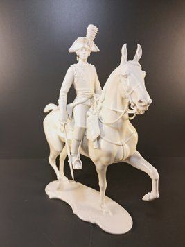 Extremely Rare Seydlitz Cuirassier Officer Figurine &ndash; Allach &ndash; Prof. Theodor K&auml;rner &ndash; Model 17