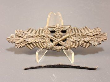 Oryginalna Szpanga za Walkę Wręcz &ndash; Brązowa &ndash; Relikt &ndash; A.G.M.u.K. Gablonz