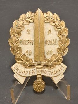 Odznaka SA-Gruppe Donau 1939 &ndash; Richard Sieper & S&ouml;hne &ndash; RZM M9/25