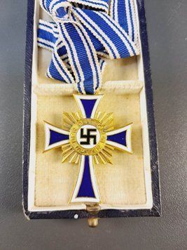 Złoty Krzyż Matki &ndash; Carl Poellath Schrobenhausen &ndash; W oryginalnym etui