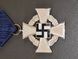 Faithful Service Cross for 25 Years &ndash; Silver &ndash; Collector's Condition