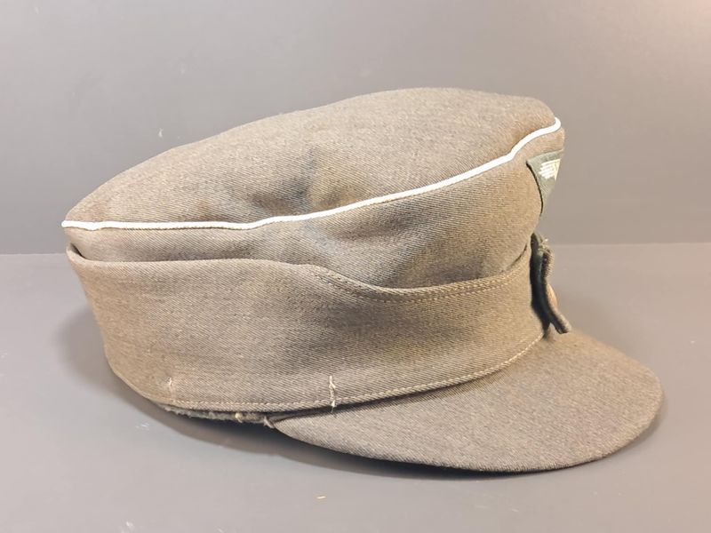 Waffen-SS Officer M43 Field Cap &ndash; Italian Gabardine &ndash; Size 56