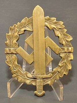 Bronze SA Sports Badge &ndash; Type 1 (1934&ndash;1935) &ndash; Bonner Kunstabzeichen