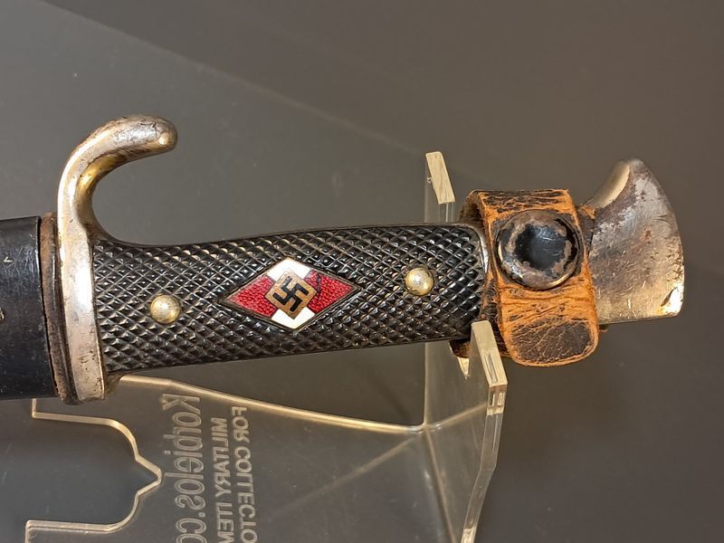 Early HJ Knife &ndash; Wilhelm Halbach Solingen &ndash; Motto Blut und Ehre!