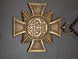 Gold Cross for 25 Years of Service in the Danzig Police &ndash; Signed M. ST. & S.