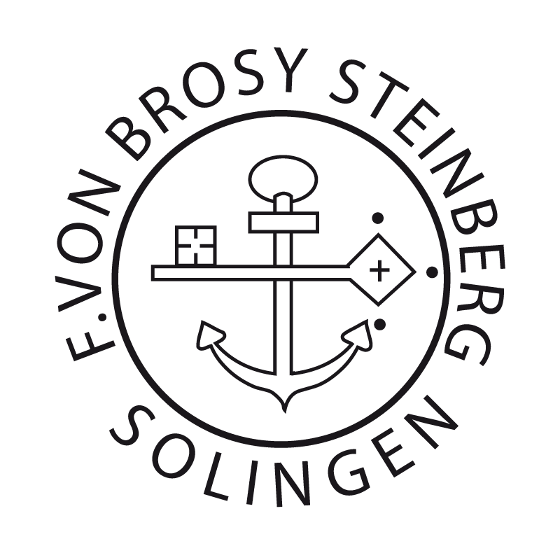 Brosy, F. von, Solingen Logo